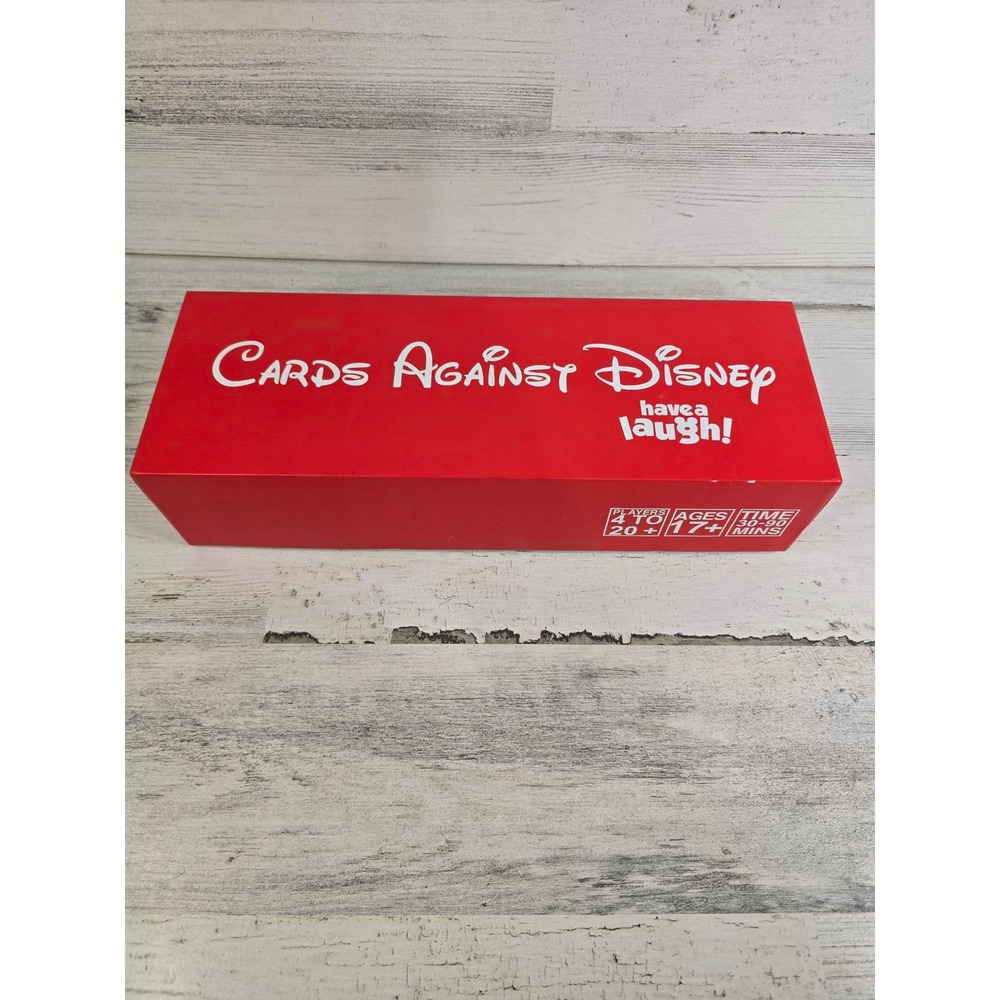 Cards Against Disney Have a Laugh Adult Party Game Red Box Edition 17+
